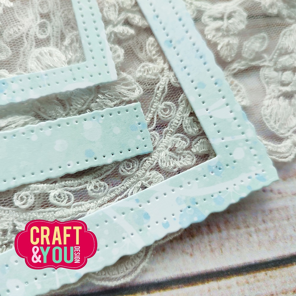 CW184 Wykrojnik /Die-Old Frames - Ramki stare zdjęcie - Craft&You Design