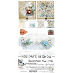 CC-F20-HS-10 HOLIDAYS IN SNOW - JUNK JOURNAL - zestaw dodatków