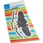 CR1599 Wykrojnik Marianne Design - Craftable - Stitching border Pine Twigs