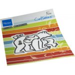 CR1601 Wykrojnik Marianne Design - CrafTables - niedźwiedzie