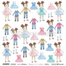 B-13  Beauties Add Ons 2  - Arkusz Do Wycinania 30,5x30,5cm ScrapAndMe