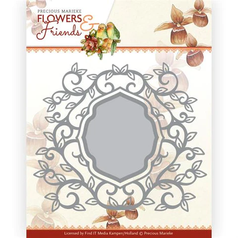 PM10229 Wykrojnik PRECIOUS MARIEKE - ramka z liści