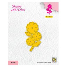 SD254 Wykrojniki Nellie Snellen Shape Dies - Tunbergia oskrzydlona