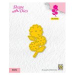 SD254 Wykrojniki Nellie Snellen Shape Dies - Tunbergia oskrzydlona