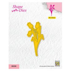 SD256 Wykrojniki Nellie Snellen Shape Dies - tulipany