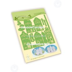 45.8092 Wykrojniki Leane Creatief - kamieniczki