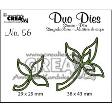 CLDD56 Wykrojnik Duo Dies Leaves 56 - listki