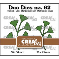 CLDD62 Wykrojnik Duo Dies Leaves 62 - listki