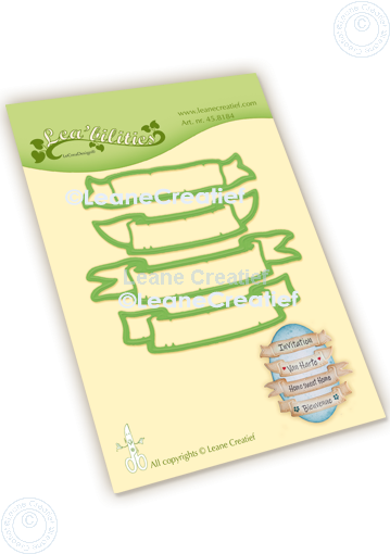 45.8184 Wykrojniki Leane Creatief - banerki