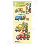 55.8009 Stemple akrylowe Leane Creatief - samochody, ciężarówki