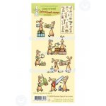 55.8030 Stemple akrylowe Leane Creatief -  króliczki prezenty