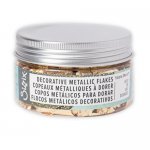 664563 Sizzix • Effectz Decorative Metallic Flakes Gold 0.8g
