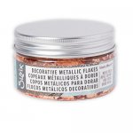 664565 Sizzix • Effectz Decorative Metallic Flakes Rose Gold 0.8g