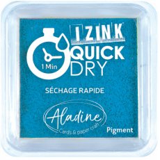 19541 Tusz Aladine * Izink Quick Dry Pigment Medium Ink Pad - Turquoise