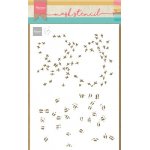 PS8134 Maska Marianne Design - Ptaki i odciski racic - A5 