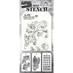 TH-MST053 Maski SA / TIM HOLTZ MINI STENCIL SET #53  zestaw 3 mini masek