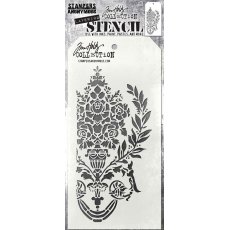 TH-S161 Maska SA / TIM HOLTZ LAYERED STENCIL “Crest” herb