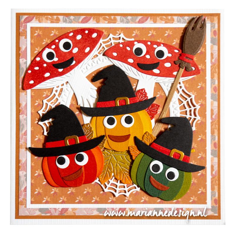 CR1608 Wykrojnik Marianne Design - CrafTables - dynie