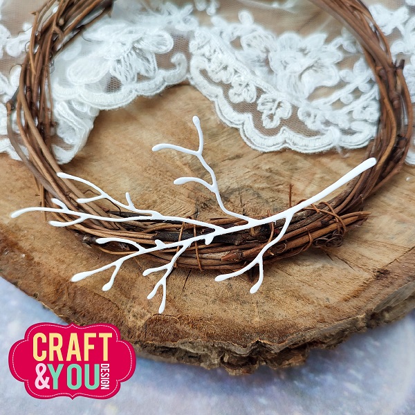 CW207 Wykrojnik /Die-Branch/ Gałąź -Craft&You Design