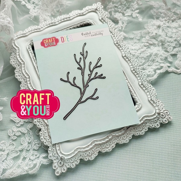 CW207 Wykrojnik /Die-Branch/ Gałąź -Craft&You Design