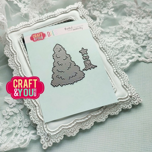 CW210 Wykrojnik - Choinka -Craft&You Design