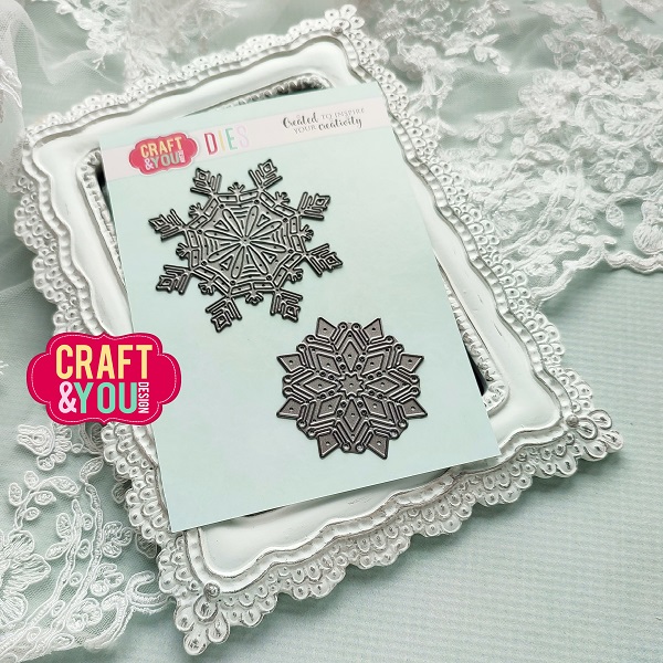 CW213 Wykrojnik - Śnieżynki -Craft&You Design