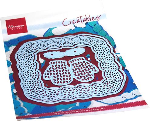 LR0786 Wykrojnik Marianne Design - Creatables - KNITTED SQUARE