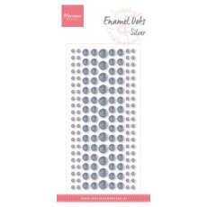 PL4524 Enamel dots - Srebrne kropki