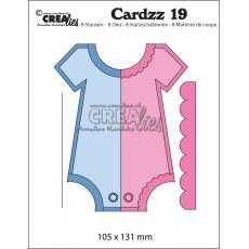 CLCZ19 Wykrojnik Cardzz dies no. 19, Onesie (Cardsize) - body