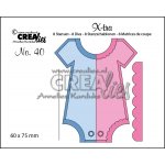 CLXTRA40 X-tra stansen no. 40, Romper (middel) - body