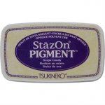 SZ-PIG-011 Poduszka z tuszem pigmentowym  StazOn -  "Grape Candy"