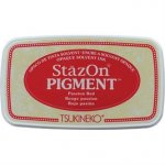 SZ-PIG-021 Poduszka z tuszem pigmentowym  StazOn -  "Passion Red"