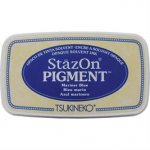 SZ-PIG-061 Poduszka z tuszem pigmentowym  StazOn - "Mariner Blue"