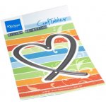 CR1614 Wykrojnik Marianne Design - Craftables -  Serce - szkic