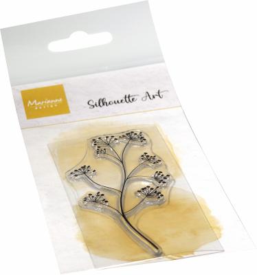 CS1117 Stemple silikonowe - SILHOUETTE ART VIBURNUM