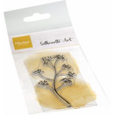 CS1117 Stemple silikonowe - SILHOUETTE ART VIBURNUM