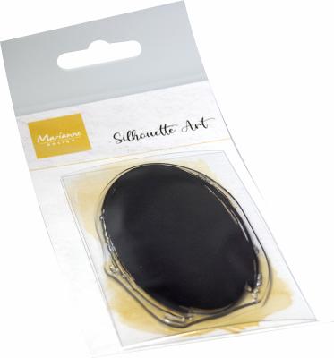 CS1123 Stemple silikonowe - SILHOUETTE ART OVAL