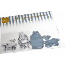 CS1125 Stemple silikonowe z wykrojnikami - Mr. Garden Gnome