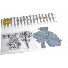 CS1126 Stemple silikonowe z wykrojnikami - Mrs. Garden Gnome