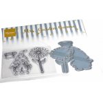 CS1126 Stemple silikonowe z wykrojnikami - Mrs. Garden Gnome