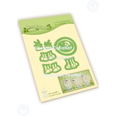 45.8405 Wykrojniki Leane Creatief - owca