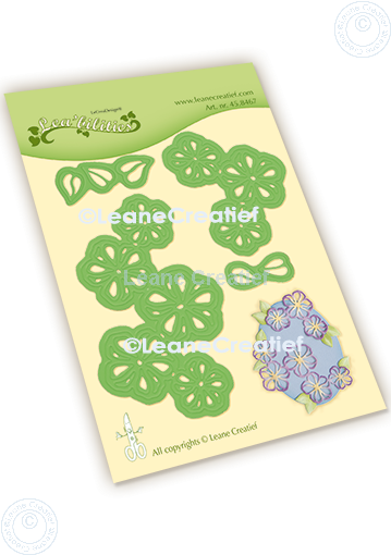 45.8467 Wykrojniki Leane Creatief - kwiaty