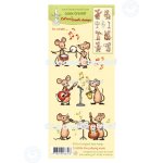 55.8306 Stemple akrylowe Leane Creatief - muzykujące myszki