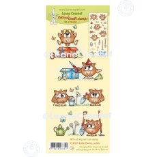 55.8351 Stemple akrylowe Leane Creatief -  sówki