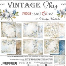CC-F26-VS-08  VINTAGE SKY  zestaw papierów 15,25x15,25cm 