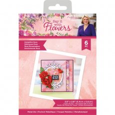 S-SIWF-MD-DERO  Wykrojnik - Sara Signature Say It With Flowers Die - róża