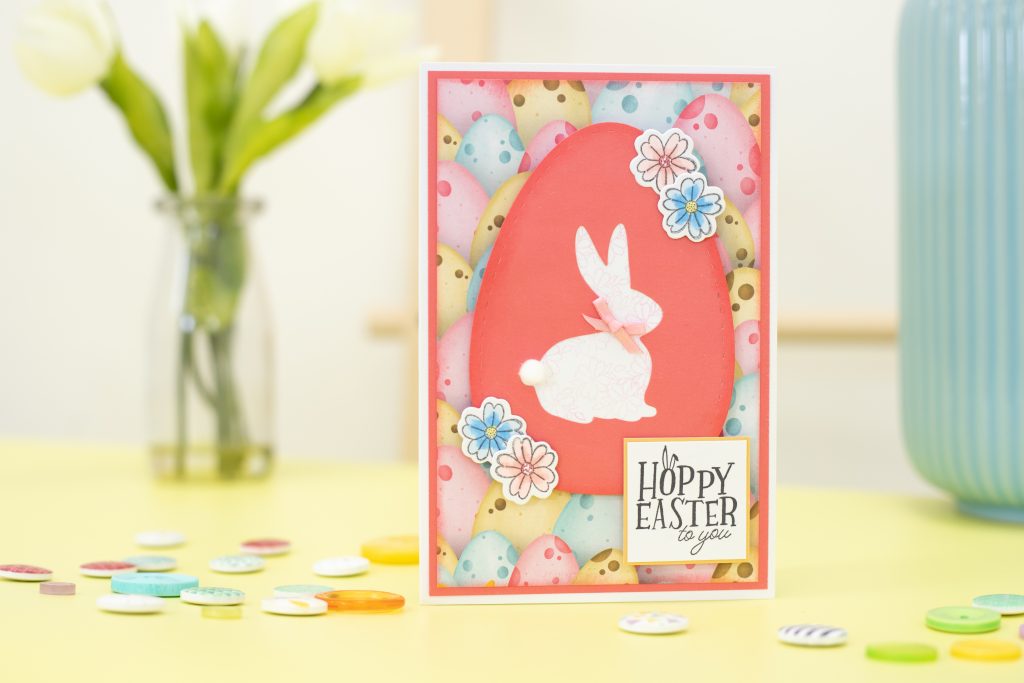 SSBOX-EASTER Zestaw kreatywny - WIELKANOC - papiery, wykrojniki, stemple
