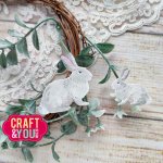 CW220  Wykrojnik /Die- Zajączki - Craft&You Design