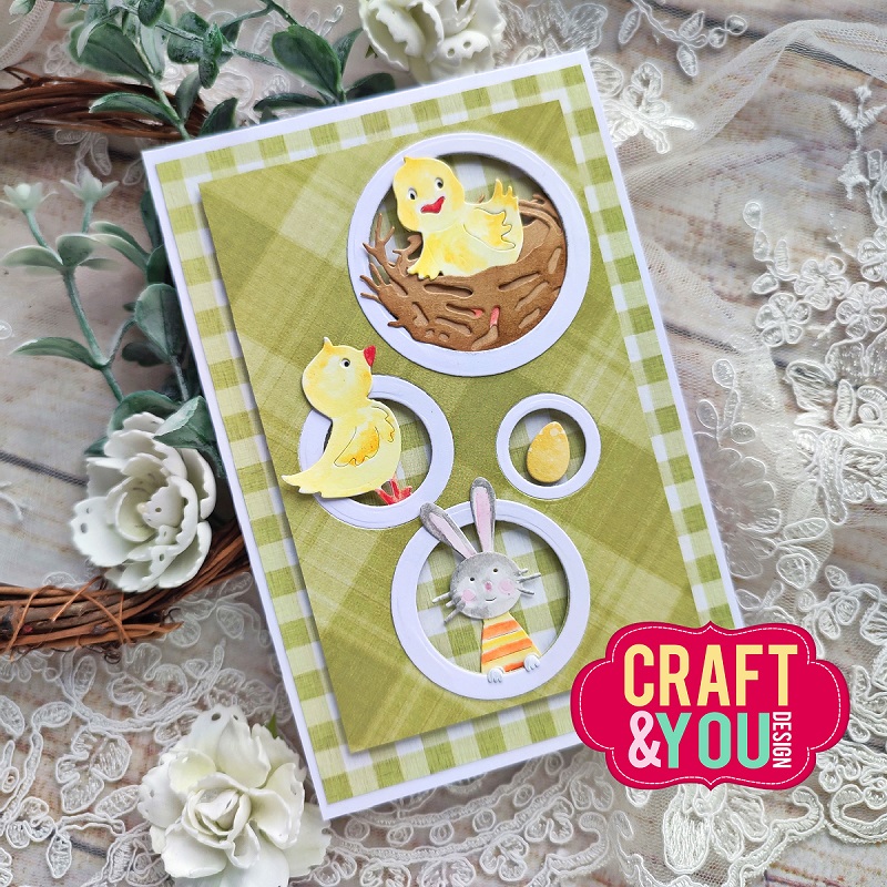 CW015 Wykrojnik /Die-Chicks/ Kurczaczki - Craft&You Design