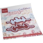 LR0793 Wykrojnik Marianne Design - Baby - napis